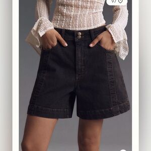 NWT Anthro Pilcro Bermuda Denim Shorts 32